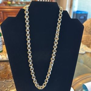 Vintage Milor China 20” Stainless Steel necklace